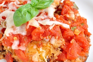 Lightened Up Chicken and Eggplant Parmesan