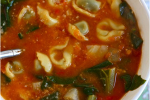 Tortellini & Heirloom Bean Soup